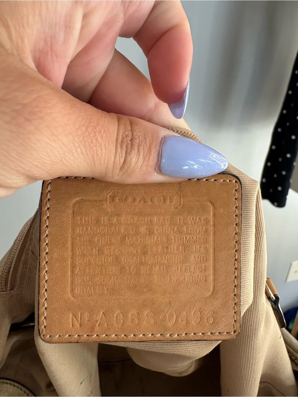 Vintage Y2K Coach SoHo Tan Signature Canvas Hobo Bag